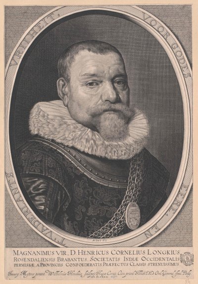 Hendrick Cornelis Lonck door Artist Unknown