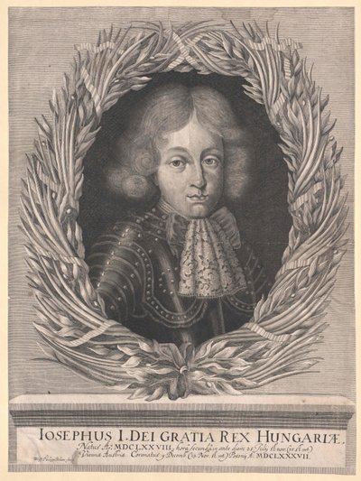 Heilige Roomse keizer Jozef I door Artist Unknown