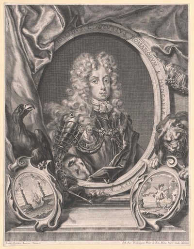 Heilige Roomse keizer Jozef I door Artist Unknown