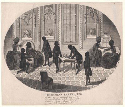 Heilige Romeinse keizerin Maria Theresia door Artist Unknown