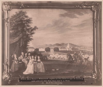 Heilige Romeinse keizerin Maria Theresia door Artist Unknown
