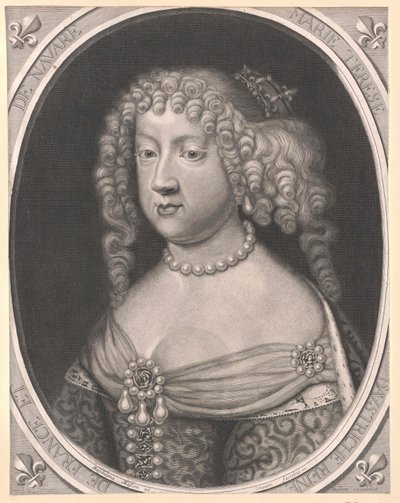 Infanta van Spanje Maria Theresa door Artist Unknown
