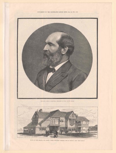 James Abram Garfield door Artist Unknown