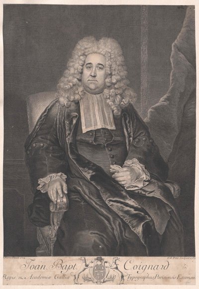Jean Baptiste Coignard door Artist Unknown