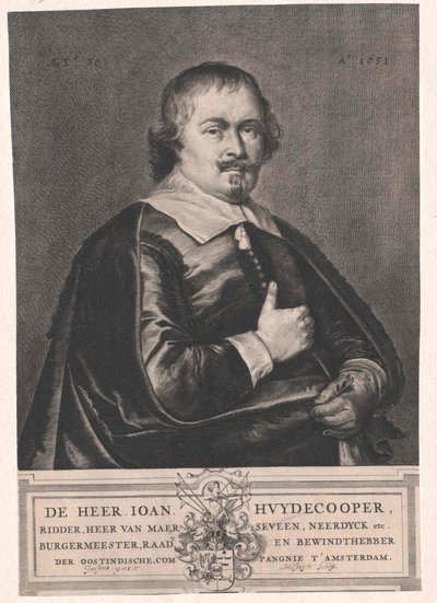 Johan Huydecoper door Artist Unknown