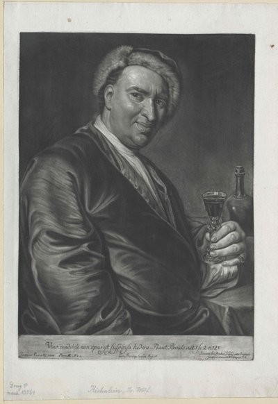 Johann Wolfgang Kiehnlein door Artist Unknown