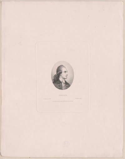 Johann Wolfgang von Goethe door Artist Unknown