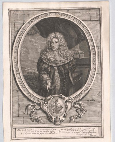 Johann goed gespreid door Artist Unknown