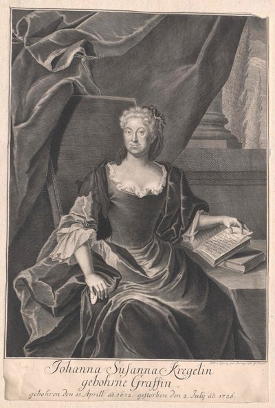 Johanna Susanna Graff door Artist Unknown