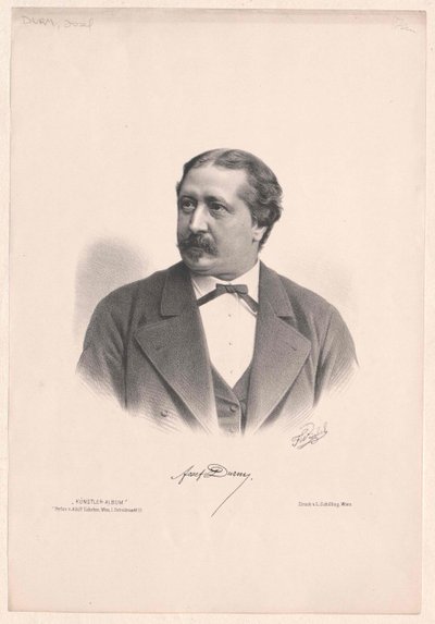Joseph Durm (afdrukken) door Artist Unknown