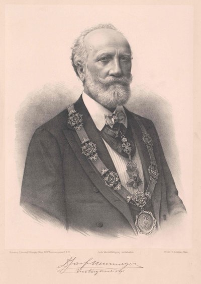 Joseph Neumayer (afdrukken) door Artist Unknown