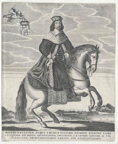 Karl Kaspar von de Leyen door Artist Unknown