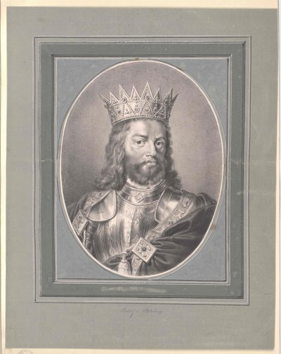 Koning Rudolf I van Habsburg door Artist Unknown