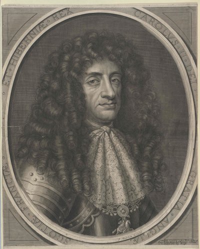 Koning van Engeland Charles II door Artist Unknown