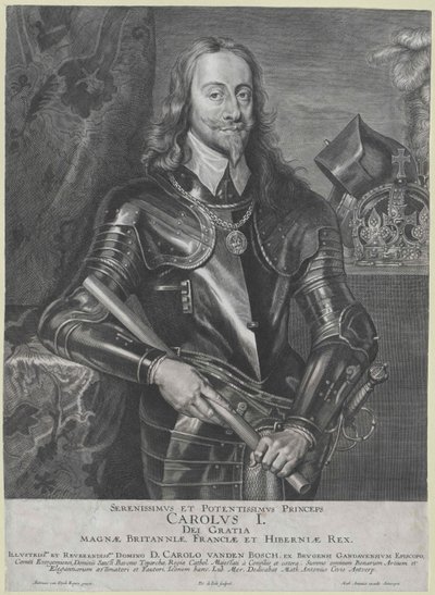 Koning van Engeland Charles I door Artist Unknown