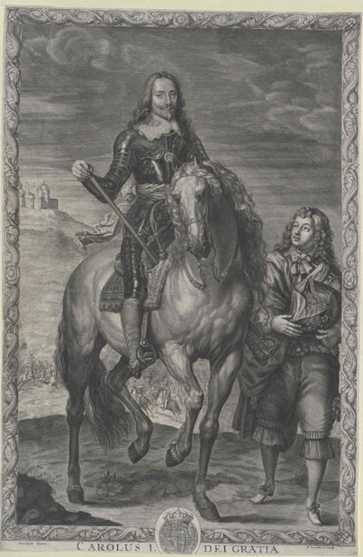 Koning van Engeland Charles I door Artist Unknown