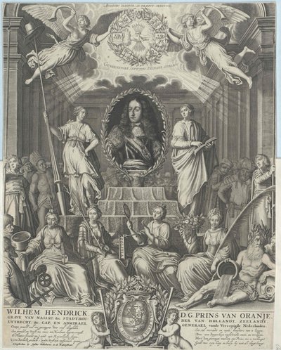 Koning van Engeland Willem III door Artist Unknown