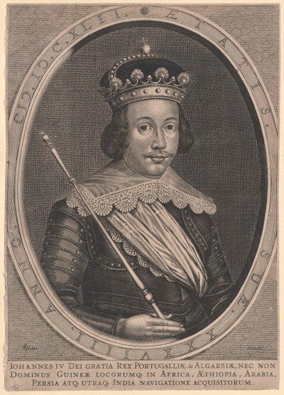 Koning van Portugal Johann IV door Artist Unknown