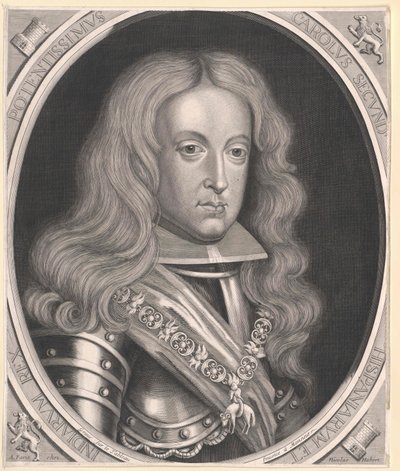 Koning van Spanje Karel II door Artist Unknown