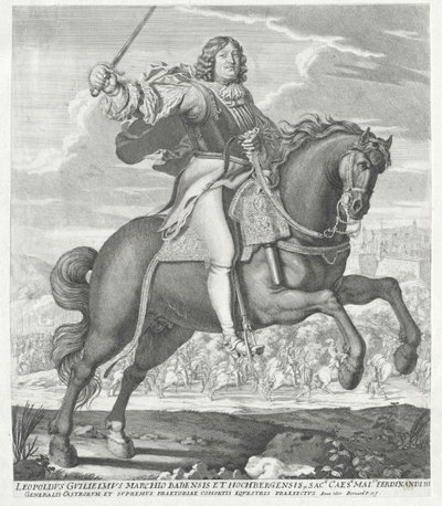 Leopold Wilhelm I van Baden-Baden door Artist Unknown