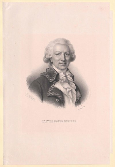 Louis Antoine de Bougainville door Artist Unknown