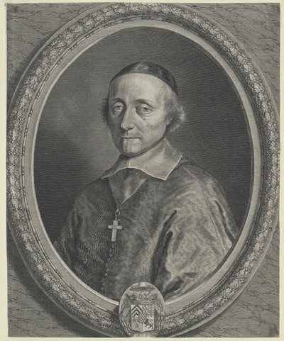 Louis Hercule de Levis de Ventadour (prent) door Artist Unknown