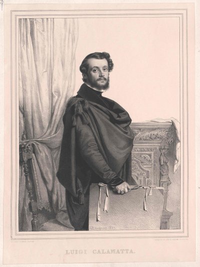 Luigi Calamatta door Artist Unknown