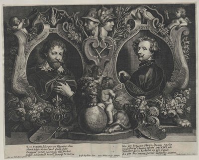 Peter Paul Rubens door Artist Unknown