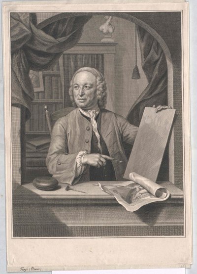 Pieter Tanje door Artist Unknown
