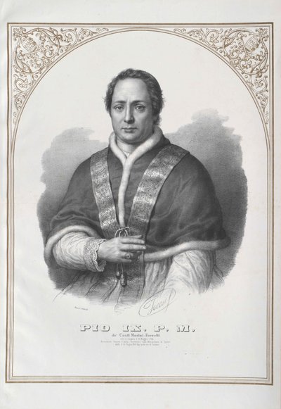 Paus Pius IX door Artist Unknown