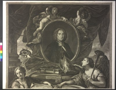 Prelaat Johann Baptist Foedermayer door Artist Unknown
