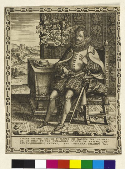 Prins van Oranje Philipp Wilhelm door Artist Unknown