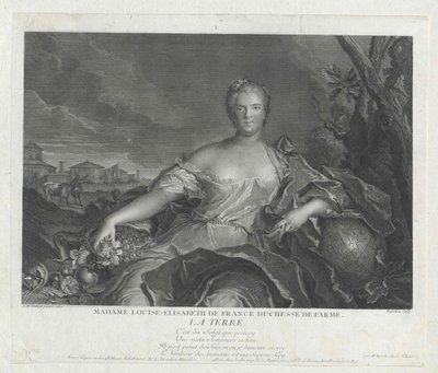 Prinses van Frankrijk Elisabeth door Artist Unknown
