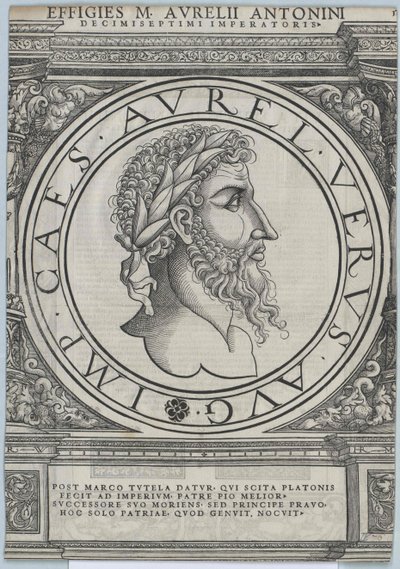 Romeinse keizer Marcus Aurelius door Artist Unknown