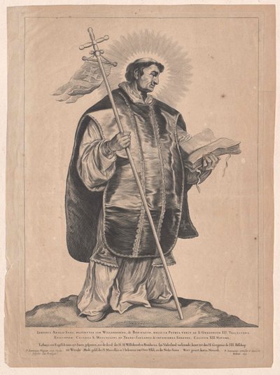 Heilige Lebuin van Deventer door Artist Unknown
