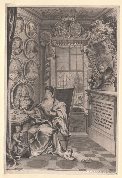 Theresia Cunigunde Sobieska door Artist Unknown