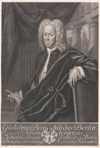 Wilhelm Bernard Berlijn door Artist Unknown