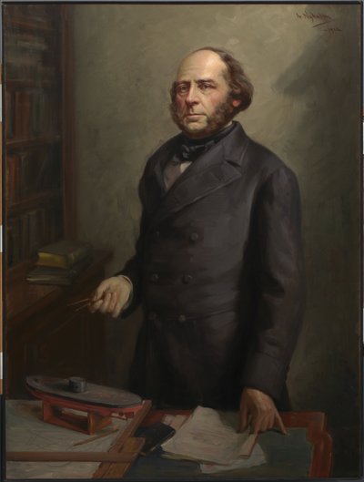 John Ericsson door Arvid Frederick Nyholm