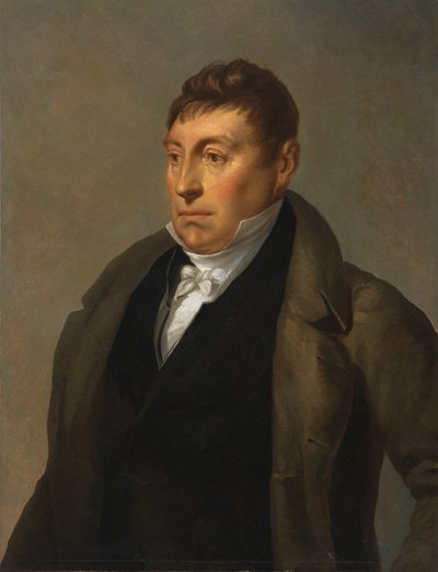 Markies de Lafayette (1757-1834), ca. 1822 (olieverf op doek) door Ary Scheffer