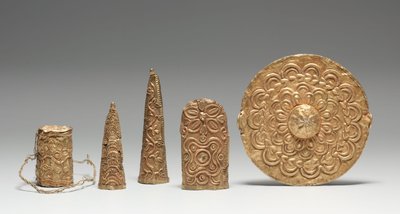 Juwelen, 1800s door Asante Culture