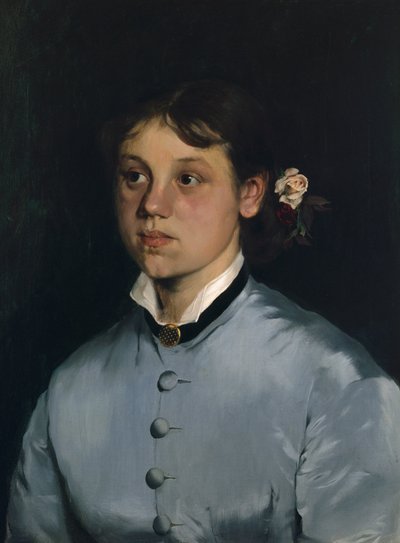 Portret van Maggie Plahte door Asta Nørregaard