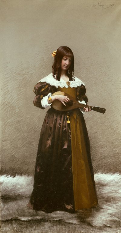Zelfportret door Asta Nørregaard