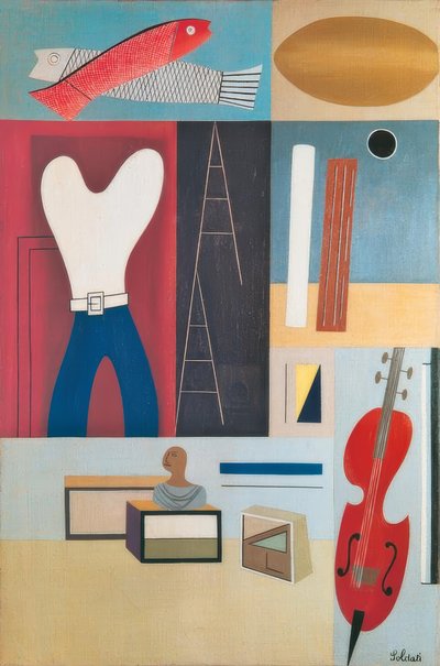 Abstracte samenstelling door Atanasio Soldati