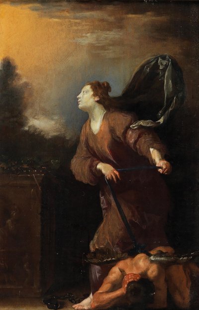 Sint Juliana door Attributed to Domenico Fetti