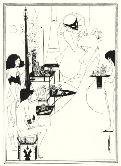 De Toilette van Salome door Aubrey (after) Beardsley