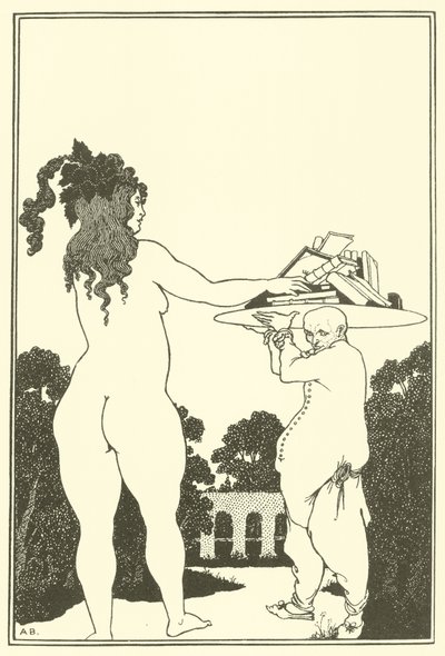 Boekplaat door Aubrey Beardsley