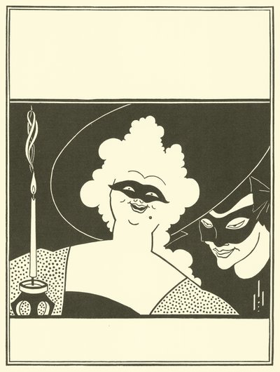 Omslagontwerp, The Yellow Book door Aubrey Beardsley