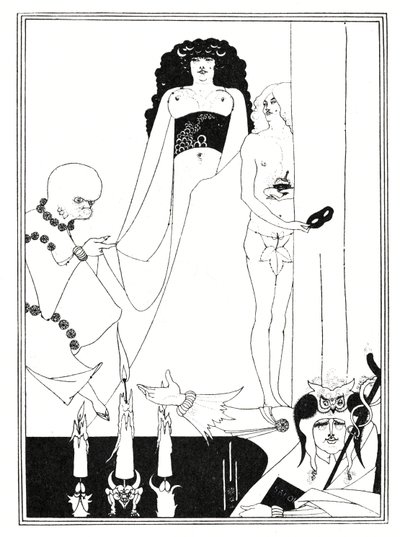 Enter Herodias door Aubrey Beardsley