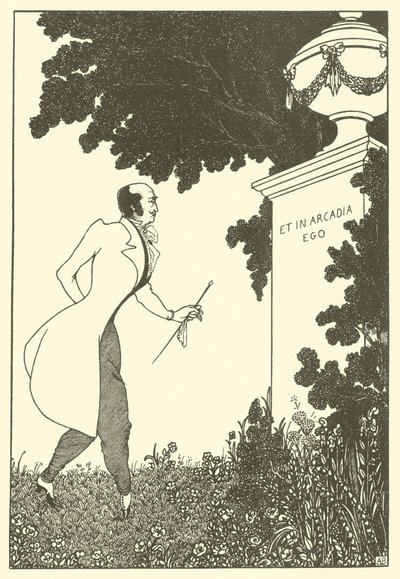 Et In Arcadia Ego door Aubrey Beardsley