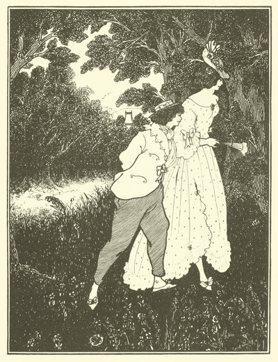De drie muzikanten door Aubrey Beardsley